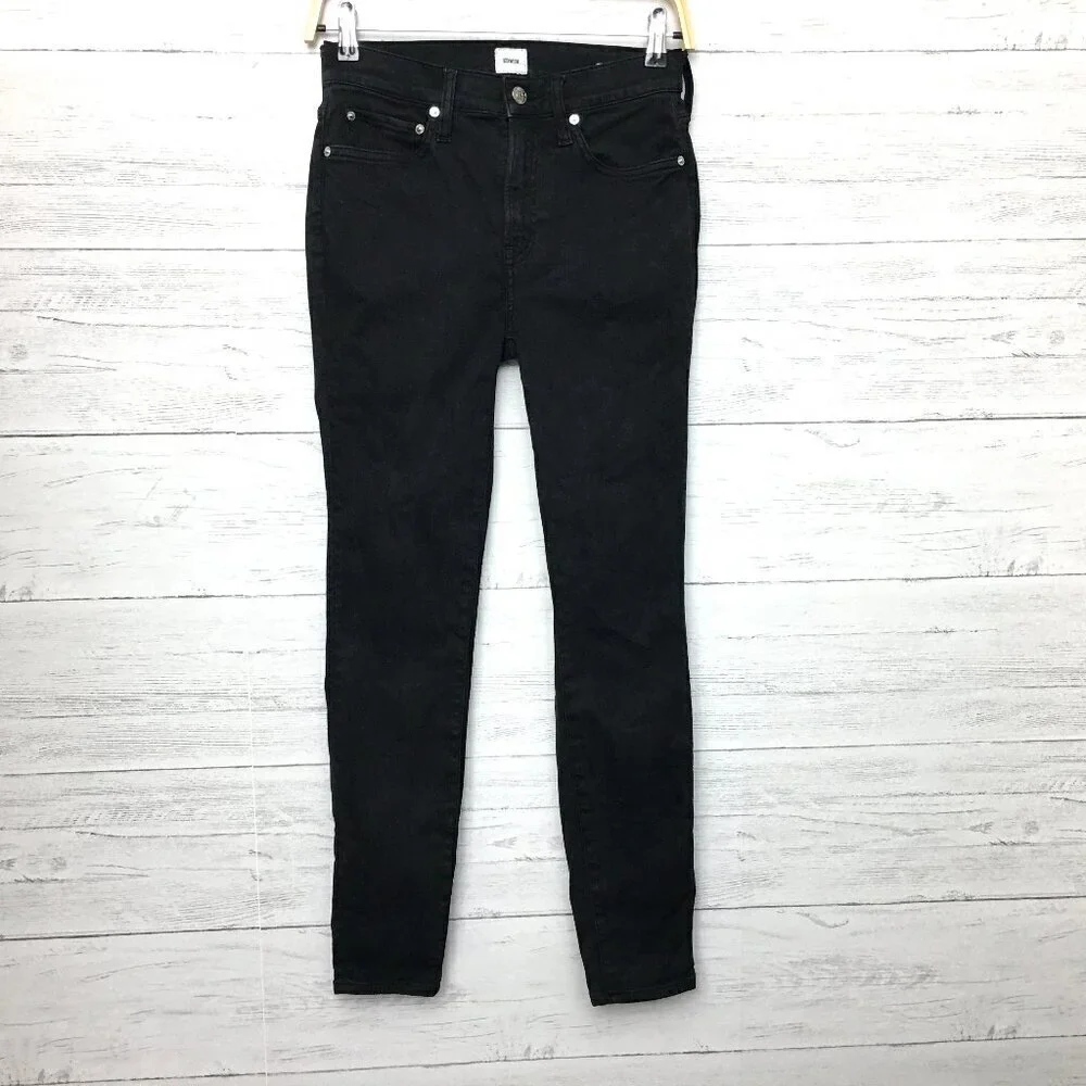 Edwin Women's Black Skinny Jeans Candice 10